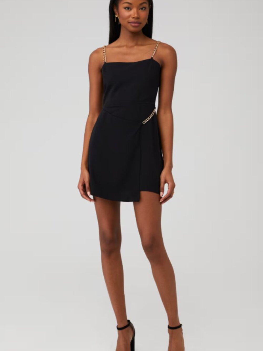 Amanda Uprichard Stilla Chain Dress Size Large – ZIPPER NEEDS REPLACING